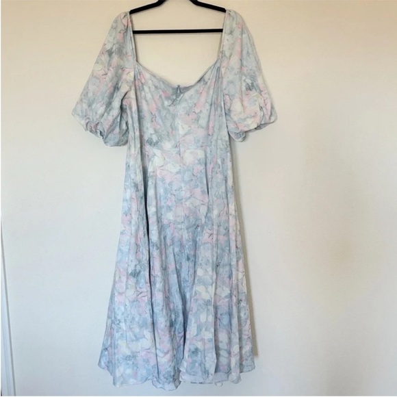 Selkie Monet Day Midi Dress - Picture 5 of 10